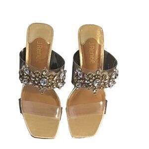 2022 J Reece Acrylic slip on mules